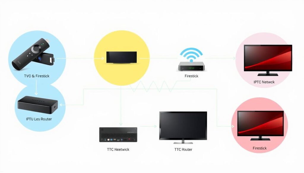 IPTV Streaming Technology Diagram